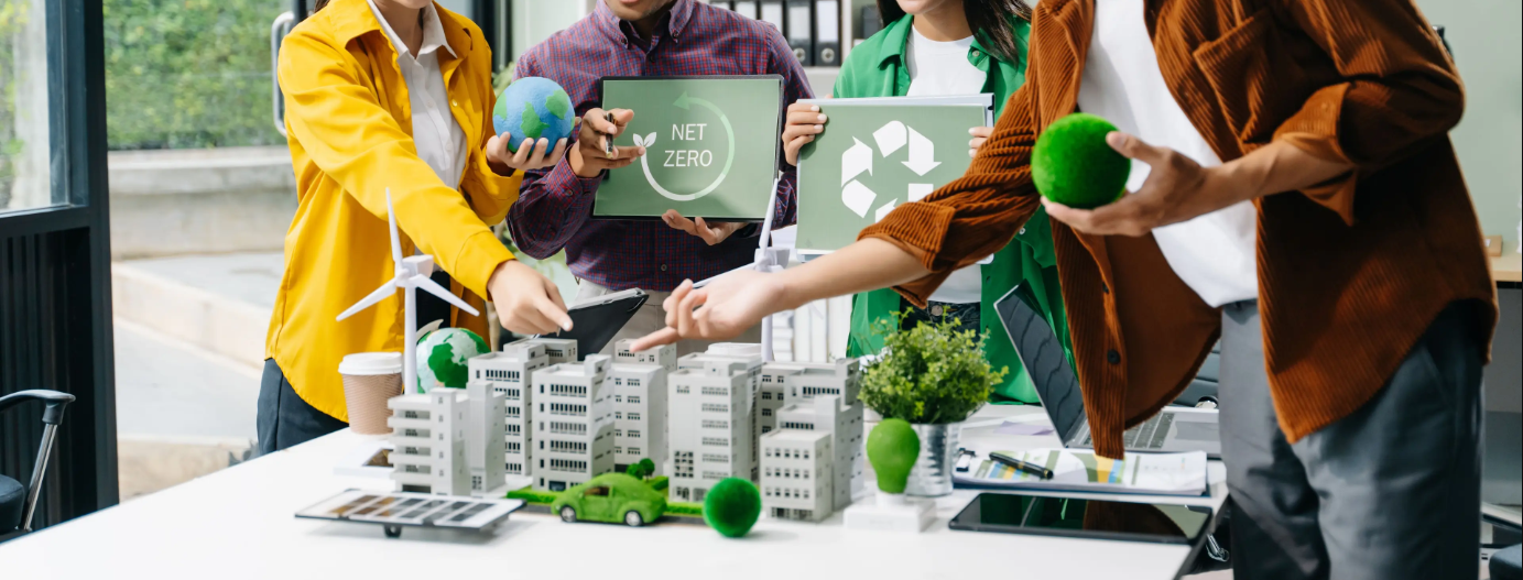 Messe Frankfurt fairgrounds, inside view