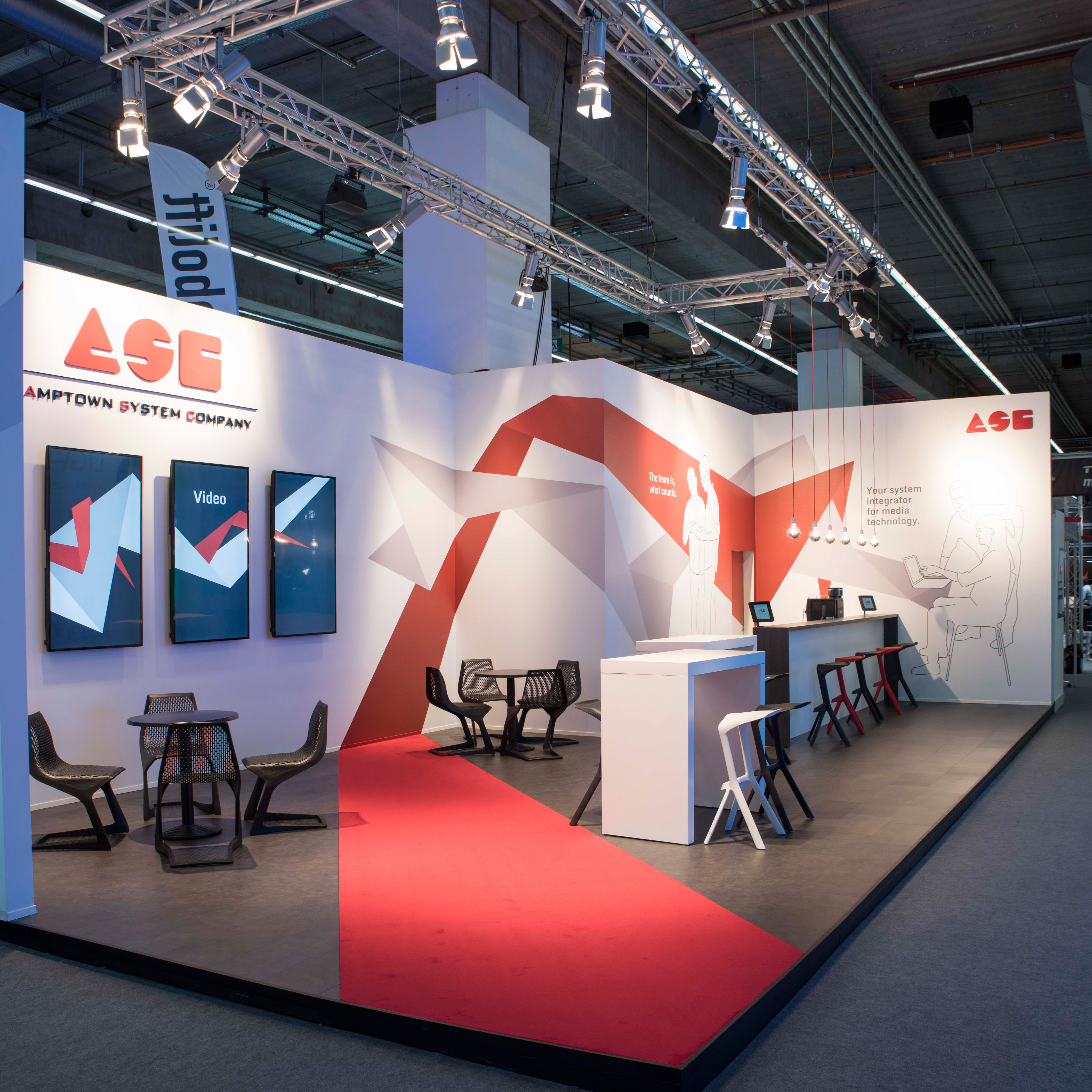 View on the trade fair grounds